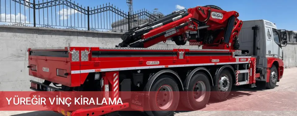 Yüreğir İlçemi Vinç Kiralama